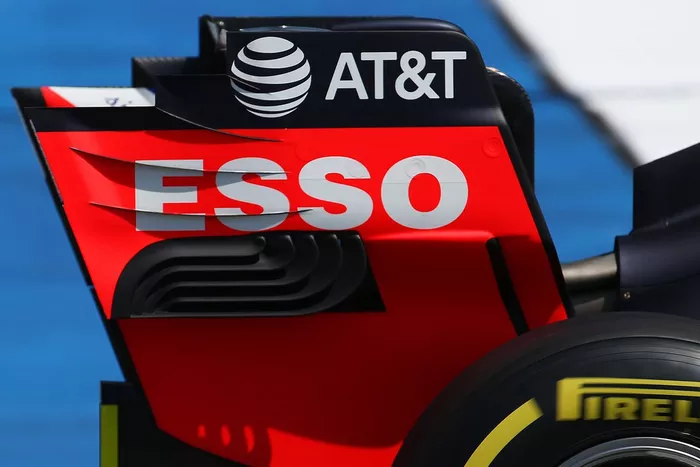 Nuevo endplate del Red Bull Racing RB16