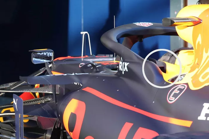 Refrigeración del Red Bull Racing RB16