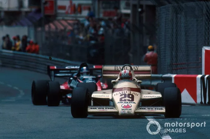 Marc Surer, Arrows A6, avec Derek Warwick, Toleman TG183B