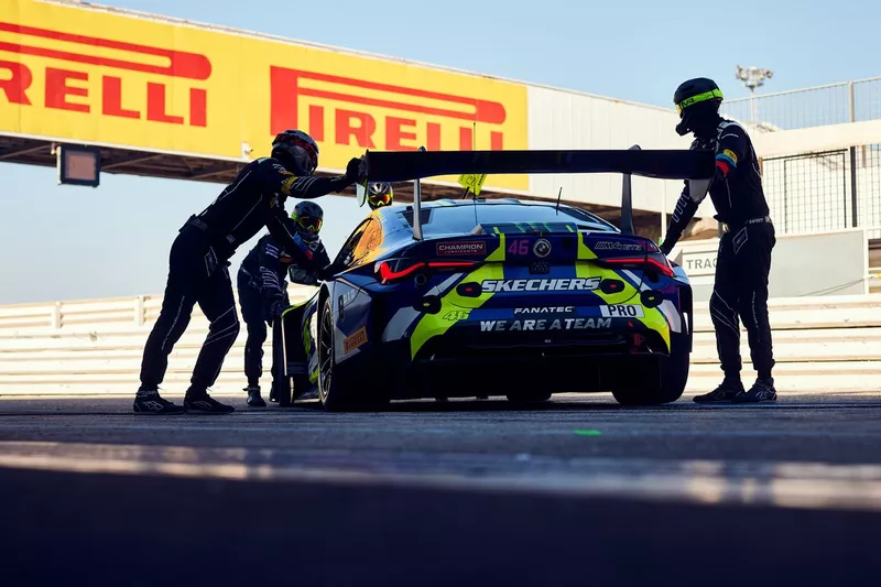 #46チームWRT、BMW M4 GT3：バレンティーノ・ロッシ、マキシム・マルタン