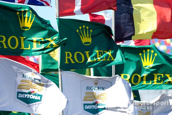 Rolex Daytona flags