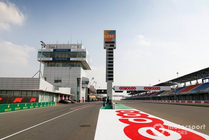 Vista general del circuito de Losail