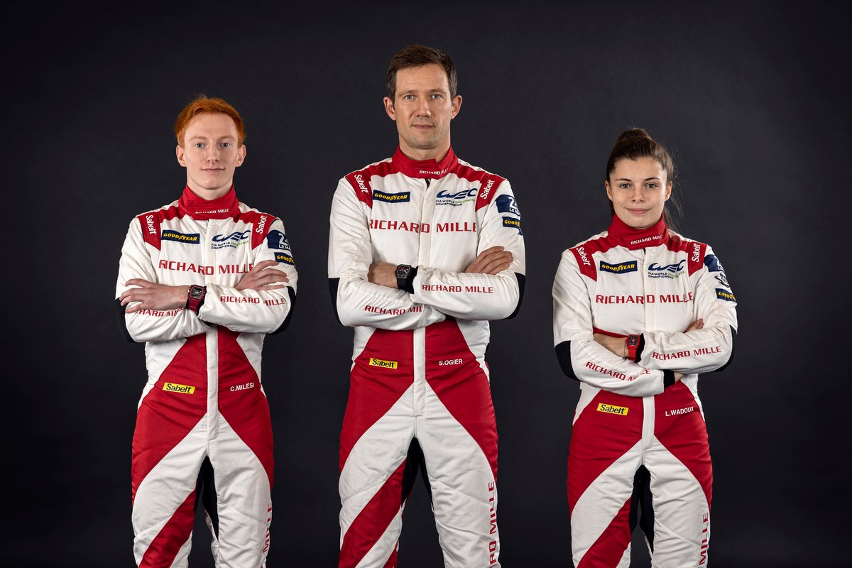 Charles Milesi, Sébastien Ogier, Lilou Wadoux, Richard Mille Racing Team