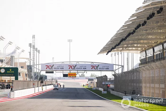 Aspectos del circuito de Bahrein
