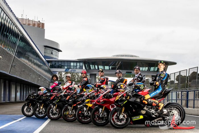 Tito Rabat, Barni Racing Team, Jorge Martin, Pramac Racing, Francesco Bagnaia, Ducati Team, Tito Rabat, Barni Racing Team, Jack Miller, Ducati Team, Johann Zarco, Pramac Racing, Luca Marini, Esponsorama Racing