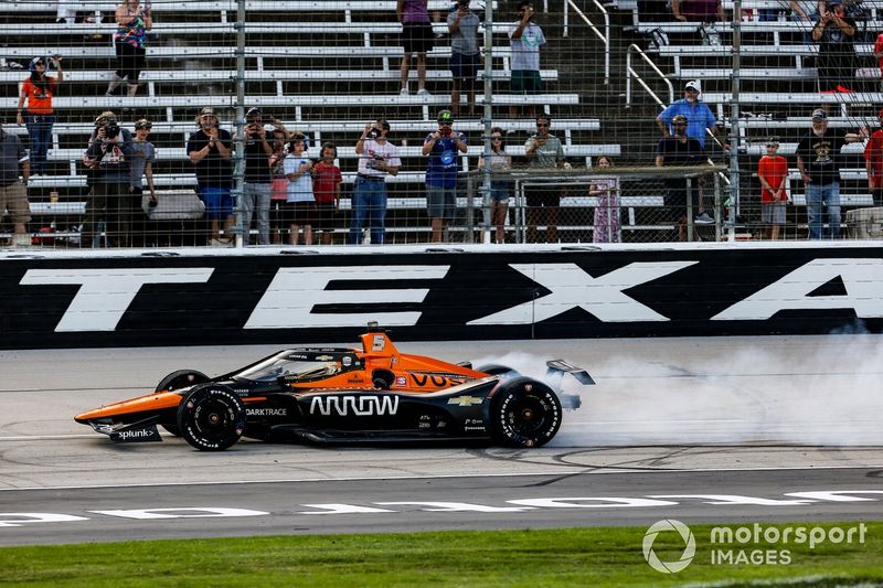 Ganador Patricio O'Ward, Arrow McLaren SP Chevrolet