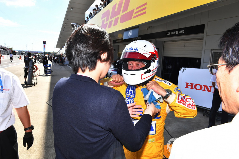 Satoru Nakajima, acara demonstrasi lap Perayaan Legenda F1 ke-30