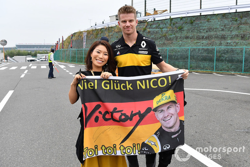 Nico Hulkenberg, Renault Sport F1 Team taraftarı