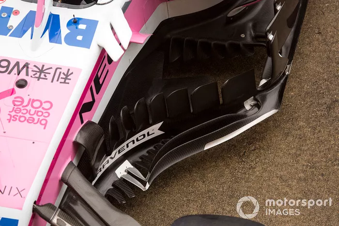 Racing Point Force India VJM11 bargeboards 