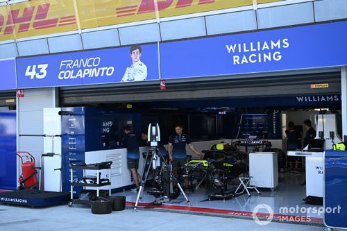 Garagem de Franco Colapinto, Williams FW46 