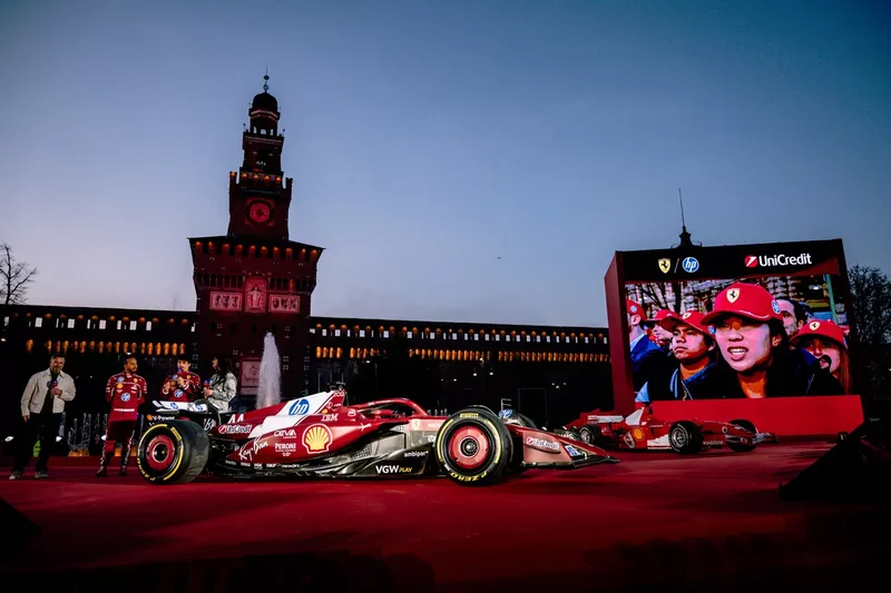 Ferrari à Milan