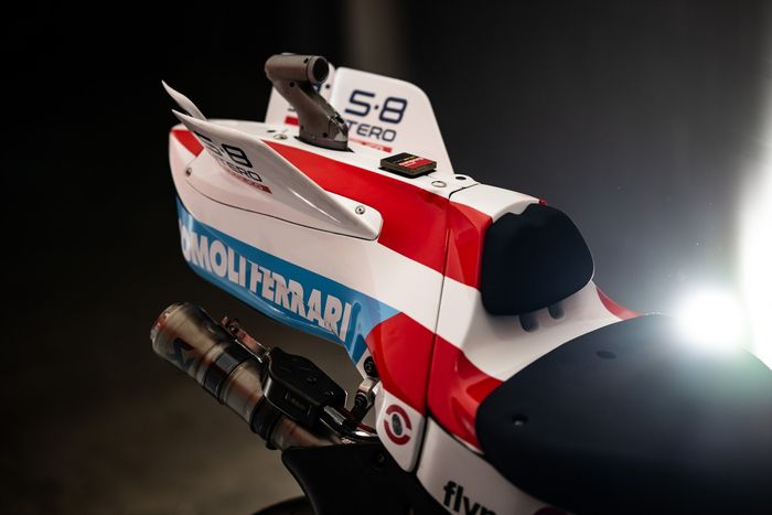 VR46 Racing Team bike detail