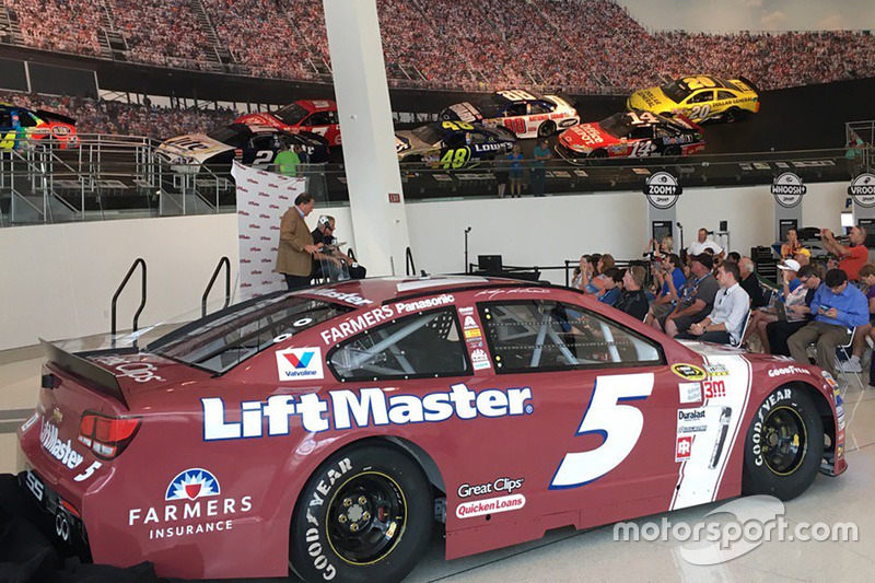 Kasey Kahne, Hendrick Motorsports Chevrolet special throwback scheme