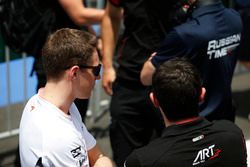 Stoffel Vandoorne en el podio
