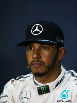 Lewis Hamilton, Mercedes AMG F1 in the FIA Press Conference