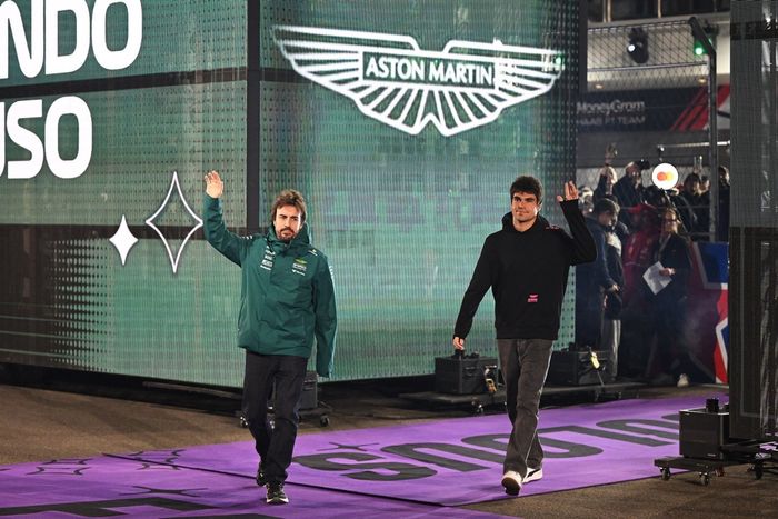 Lance Stroll, Aston Martin Racing, Fernando Alonso, Aston Martin Racing