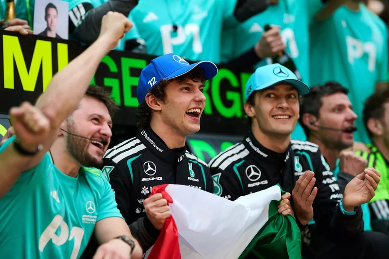 George Russell, Mercedes, Andrea Kimi Antonelli, Mercedes