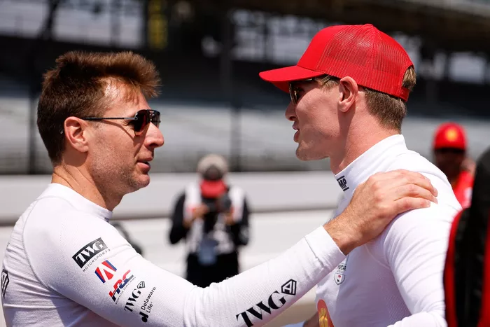 Will Power, Andretti Global Honda, Josef Newgarden, Team Penske Chevrolet