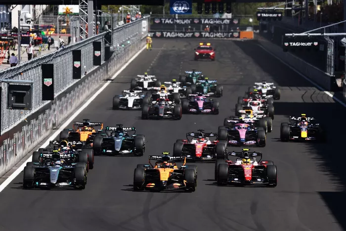 Kimi Antonelli, Mercedes, Lando Norris, McLaren