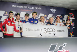 Jorge Lorenzo, Ducati Team, Cal Crutchlow, Team LCR Honda, Maverick Viñales, Yamaha Factory Racing, Valentino Rossi, Yamaha Factory Racing, Agostini, Nieto, Marc Marquez, Repsol Honda Team, Dani Pedrosa, Repsol Honda Team