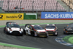 Niclas Grönholm, GRX, Ford Fiesta, Kevin Eriksson, MJP Racing Team Austria, Ford Fiesta ST, Timo Scheider, MJP Racing Team Austria, Ford Fiesta ST