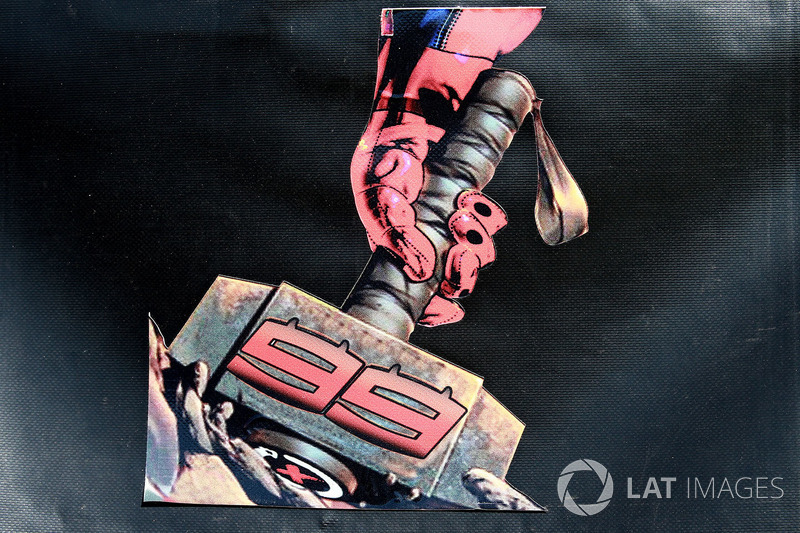 Jorge Lorenzo, Ducati Team pit board