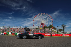Lewis Hamilton, Mercedes AMG F1 on the drivers parade