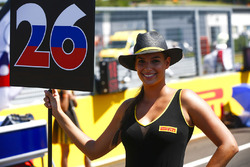Grid Girl for Daniil Kvyat, Scuderia Toro Rosso