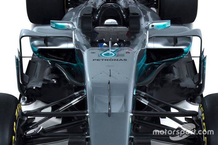 Mercedes AMG F1 W08 detalle