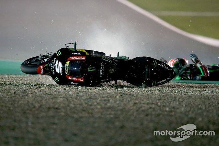 Accidente de Johann Zarco, Monster Yamaha Tech 3