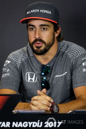 Fernando Alonso, McLaren in de persconferentie