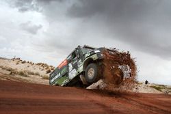 #502 Team De Rooy, IVECO: Federico Villagra, Adrian Yacopini, Ricardo Torlaschi