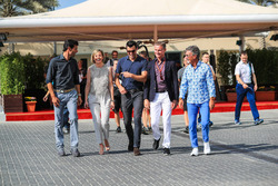 Mark Webber, Susie Wolff, Steve Jones, C4 F1, David Coulthard, Channel Four TV Commentator and Eddie
