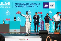 Il terzo classificato Sébastien Buemi, Renault e.Dams