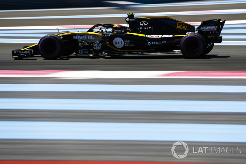 Карлос Сайнс, Renault Sport F1 Team RS18