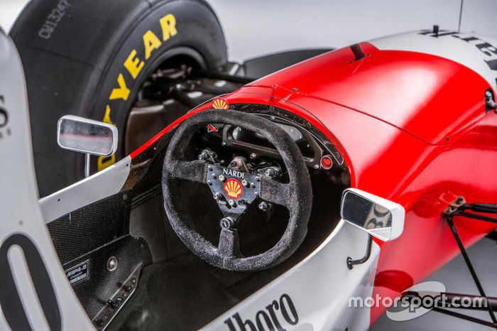 1993 McLaren-Cosworth Ford MP4/8A of Ayrton Senna, cockpit detail