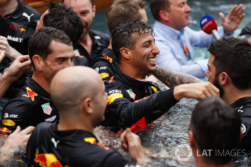 Победитель Даниэль Рикардо, Red Bull Racing