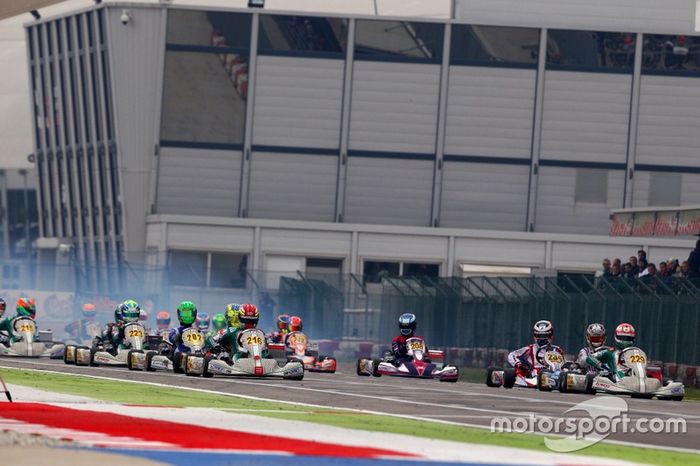 Salida WSK Cup Final OK