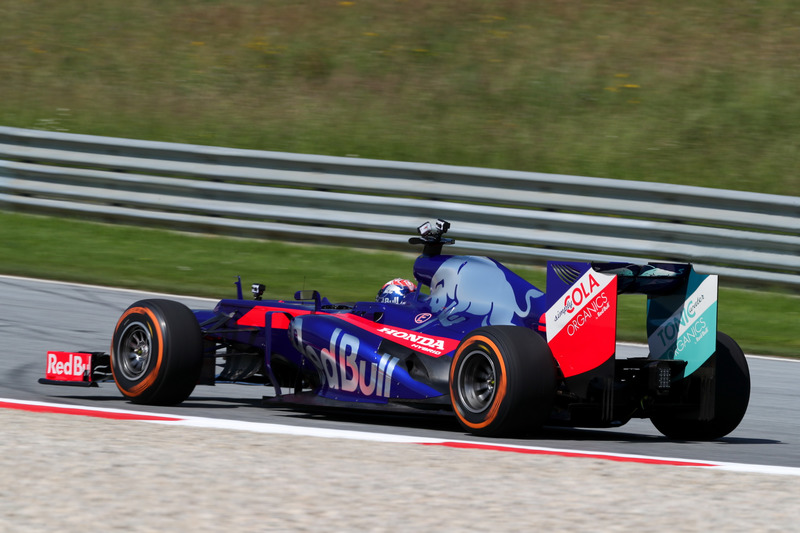 Марк Маркес на тестах Формули 1 з Toro Rosso