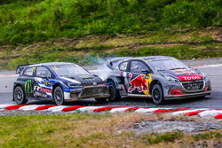 Petter Solberg, PSRX Volkswagen Sweden, Timmy Hansen, Team Peugeot Total