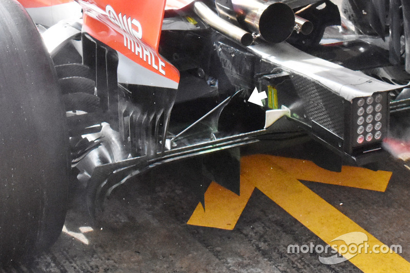 Ferrari SF71H diffuser