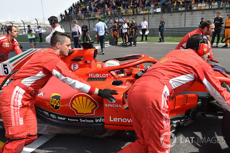2 місце — Себастьян Феттель, Ferrari. Умовний бал — 43,056