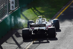 Сход: Ромен Грожан, Haas F1 Team VF-18