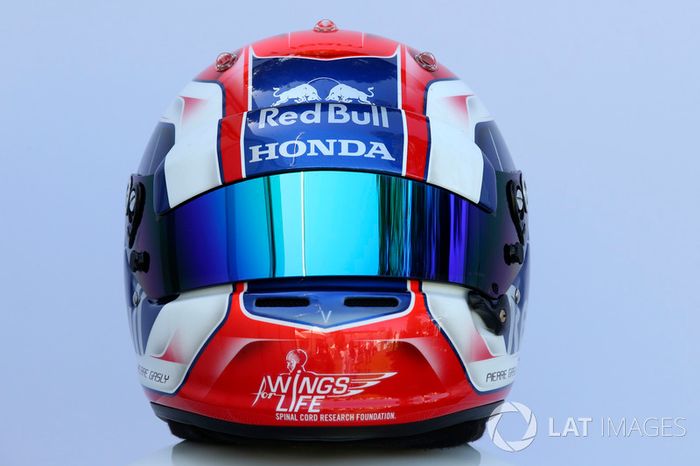 Casco de Pierre Gasly, Scuderia Toro Rosso