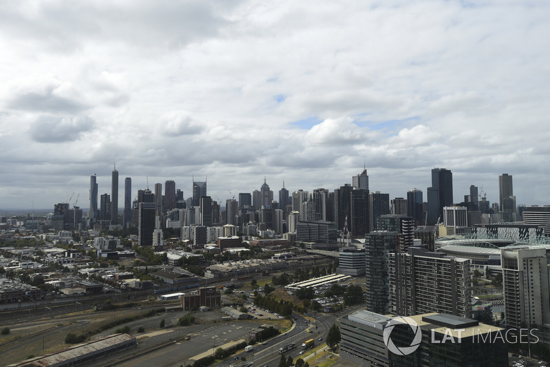 Lo skyline di Melbourne