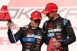 Jenson Button op het podium