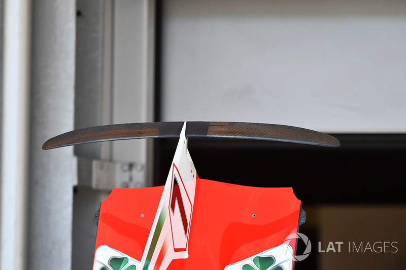 Ferrari SF71H bodywork detail