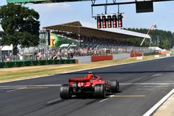 Kimi Raikkonen, Ferrari SF71H practice start