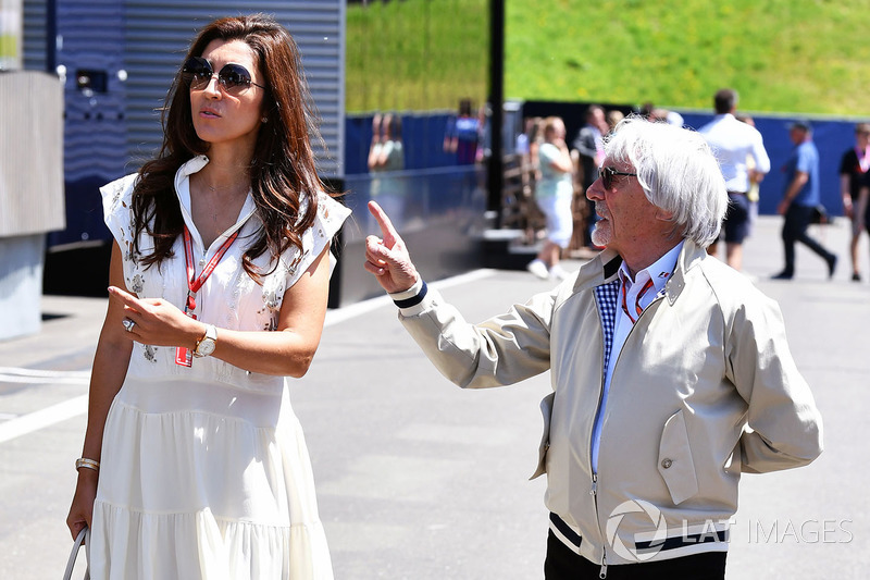 Bernie Ecclestone, and Fabiana Ecclestone