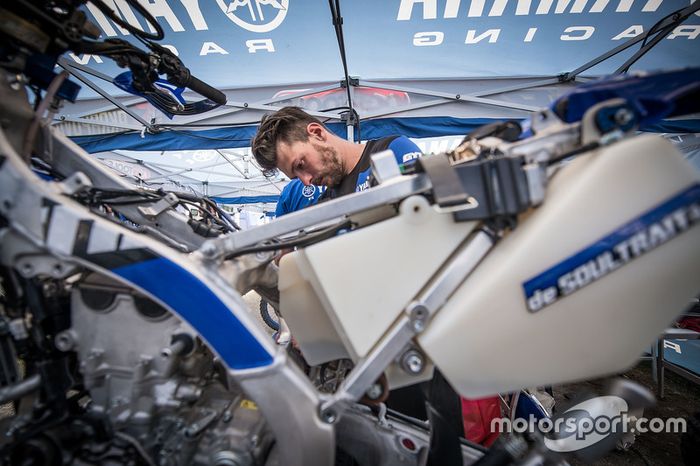 Mecánico de Yamaha Official Rally Team